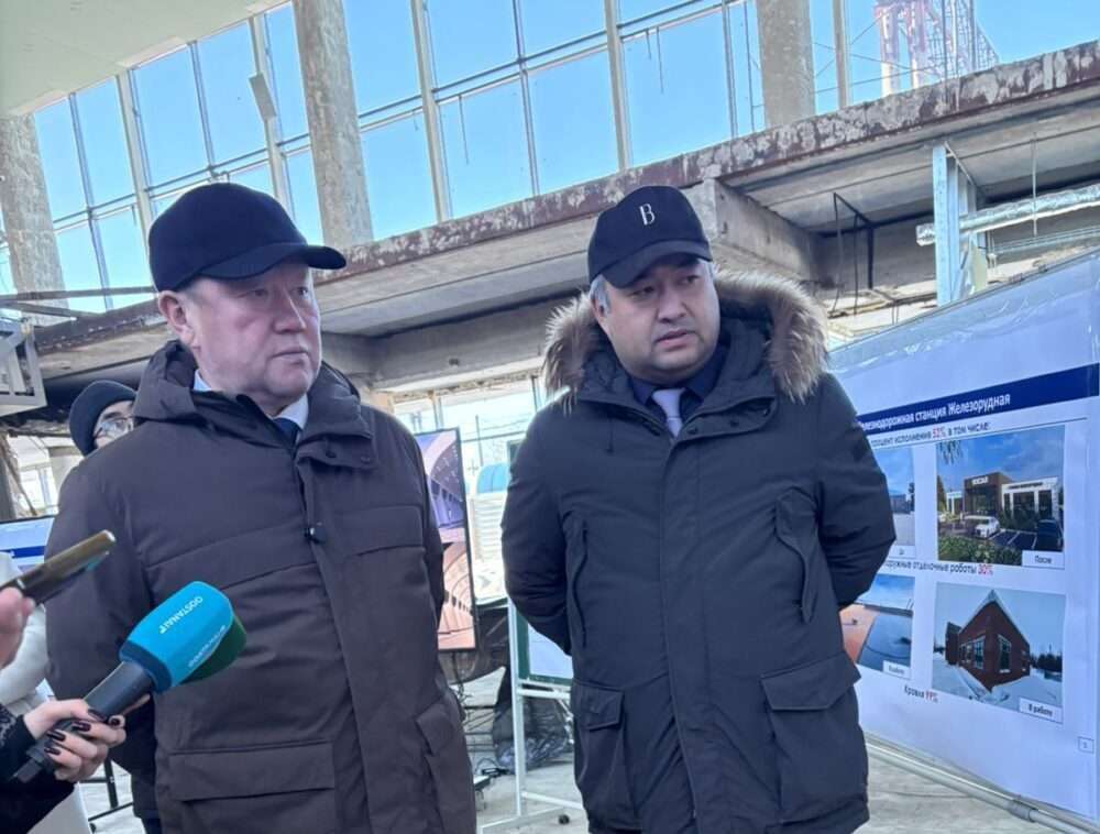 В сентябре завершат все строительные работы на ЖД вокзале в Костанае