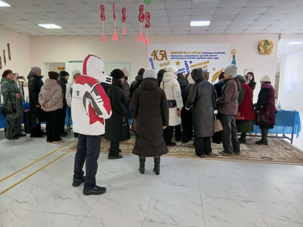 В Костанайской области зафиксирована высокая явка на референдуме