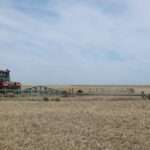 Полным ходом закрывают влагу на полях земледельцы Костанайской области