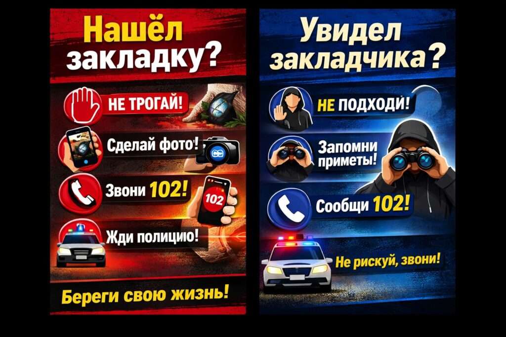 Как действовать при обнаружении наркотиков объяснили в МВД РК