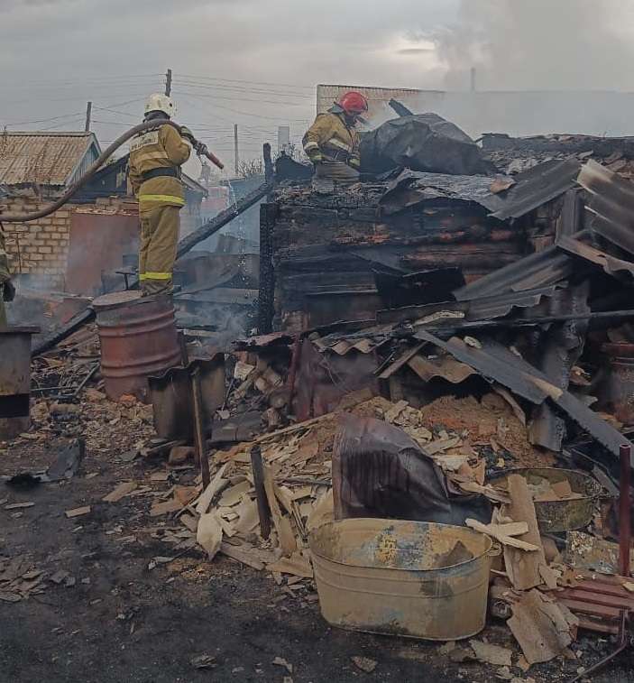 Ликвидированы все пожары в Денисовском районе